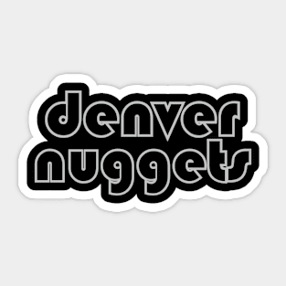 Denver Nuggets // Retro Authentic Sticker